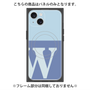 プレミアムパネル with MagSafe［ オリジナル - initial two tone - W blue ］
