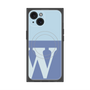 プレミアムパネル with MagSafe［ オリジナル - initial two tone - W blue ］