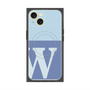 プレミアムパネル with MagSafe［ オリジナル - initial two tone - W blue ］