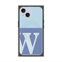 プレミアムパネル with MagSafe［ オリジナル - initial two tone - W blue ］