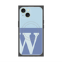 プレミアムパネル with MagSafe［ オリジナル - initial two tone - W blue ］