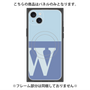 プレミアムパネル with MagSafe［ オリジナル - initial two tone - W blue ］