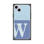 プレミアムパネル with MagSafe［ オリジナル - initial two tone - W blue ］