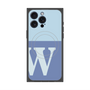 プレミアムパネル with MagSafe［ オリジナル - initial two tone - W blue ］
