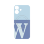 プレミアムパネル with MagSafe［ オリジナル - initial two tone - W blue ］