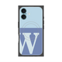 プレミアムパネル with MagSafe［ オリジナル - initial two tone - W blue ］