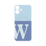 プレミアムパネル with MagSafe［ オリジナル - initial two tone - W blue ］