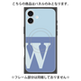 プレミアムパネル with MagSafe［ オリジナル - initial two tone - W blue ］