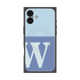 プレミアムパネル with MagSafe［ オリジナル - initial two tone - W blue ］