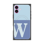 プレミアムパネル with MagSafe［ オリジナル - initial two tone - W blue ］