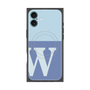 プレミアムパネル with MagSafe［ オリジナル - initial two tone - W blue ］