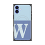 プレミアムパネル with MagSafe［ オリジナル - initial two tone - W blue ］