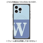 プレミアムパネル with MagSafe［ オリジナル - initial two tone - W blue ］