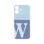 プレミアムパネル with MagSafe［ オリジナル - initial two tone - W blue ］