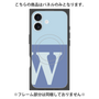 プレミアムパネル with MagSafe［ オリジナル - initial two tone - W blue ］