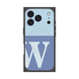 プレミアムパネル with MagSafe［ オリジナル - initial two tone - W blue ］