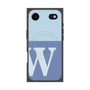 プレミアムパネル with MagSafe［ オリジナル - initial two tone - W blue ］