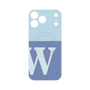 プレミアムパネル with MagSafe［ オリジナル - initial two tone - W blue ］