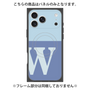 プレミアムパネル with MagSafe［ オリジナル - initial two tone - W blue ］