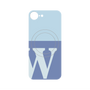 プレミアムパネル with MagSafe［ オリジナル - initial two tone - W blue ］