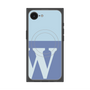 プレミアムパネル with MagSafe［ オリジナル - initial two tone - W blue ］