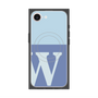 プレミアムパネル with MagSafe［ オリジナル - initial two tone - W blue ］