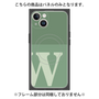 プレミアムパネル with MagSafe［ オリジナル - initial two tone - W green ］