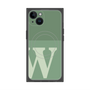 プレミアムパネル with MagSafe［ オリジナル - initial two tone - W green ］