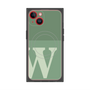プレミアムパネル with MagSafe［ オリジナル - initial two tone - W green ］