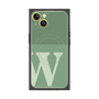 プレミアムパネル with MagSafe［ オリジナル - initial two tone - W green ］
