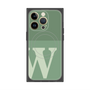 プレミアムパネル with MagSafe［ オリジナル - initial two tone - W green ］