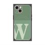 プレミアムパネル with MagSafe［ オリジナル - initial two tone - W green ］