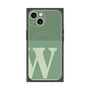 プレミアムパネル with MagSafe［ オリジナル - initial two tone - W green ］
