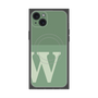 プレミアムパネル with MagSafe［ オリジナル - initial two tone - W green ］