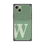 プレミアムパネル with MagSafe［ オリジナル - initial two tone - W green ］