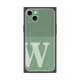 プレミアムパネル with MagSafe［ オリジナル - initial two tone - W green ］