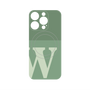 プレミアムパネル with MagSafe［ オリジナル - initial two tone - W green ］