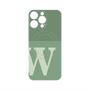 プレミアムパネル with MagSafe［ オリジナル - initial two tone - W green ］