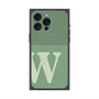 プレミアムパネル with MagSafe［ オリジナル - initial two tone - W green ］