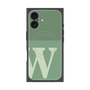 プレミアムパネル with MagSafe［ オリジナル - initial two tone - W green ］