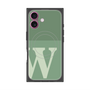 プレミアムパネル with MagSafe［ オリジナル - initial two tone - W green ］