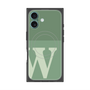 プレミアムパネル with MagSafe［ オリジナル - initial two tone - W green ］