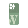 プレミアムパネル with MagSafe［ オリジナル - initial two tone - W green ］