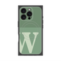 プレミアムパネル with MagSafe［ オリジナル - initial two tone - W green ］