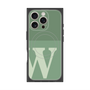 プレミアムパネル with MagSafe［ オリジナル - initial two tone - W green ］