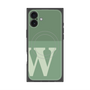 プレミアムパネル with MagSafe［ オリジナル - initial two tone - W green ］