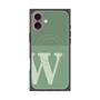 プレミアムパネル with MagSafe［ オリジナル - initial two tone - W green ］