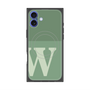 プレミアムパネル with MagSafe［ オリジナル - initial two tone - W green ］