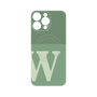 プレミアムパネル with MagSafe［ オリジナル - initial two tone - W green ］