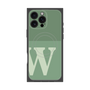 プレミアムパネル with MagSafe［ オリジナル - initial two tone - W green ］